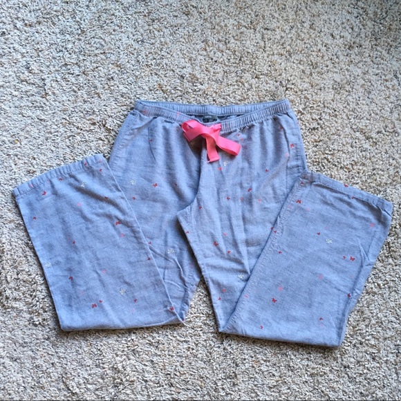 GAP Intimates & Sleepwear Gap Body Womens Flannel Butterfly Pajama